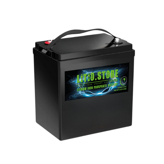 LS4830PG 48V 30Ah Golf Car Lithium Battery LiFePO4 box GC2 80A BMS IP65